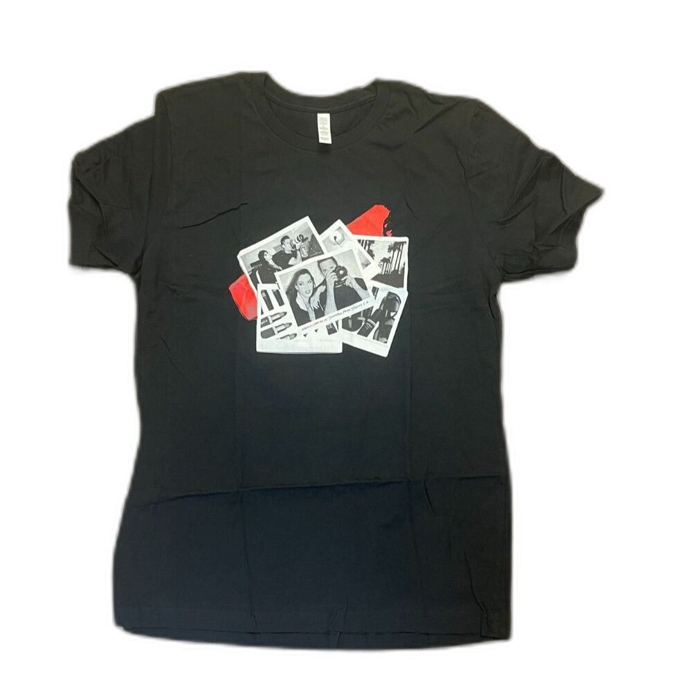 New Smashbox Cosmetics Make-Up T-Shirt Photography Photo Studios Black Graphic L